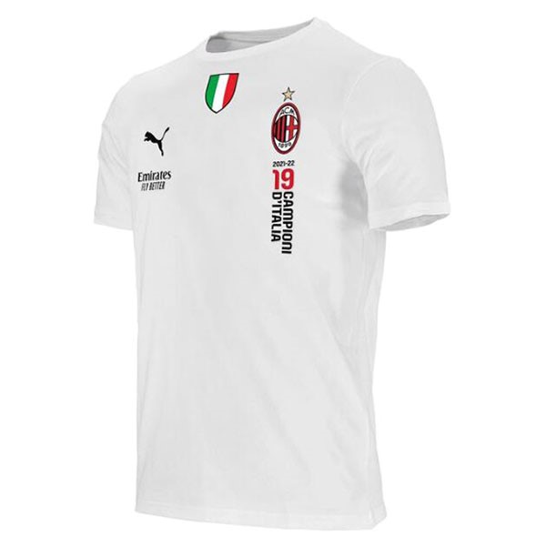 Maglia AC Milan 19 Campion Italia 22/23 Bianco